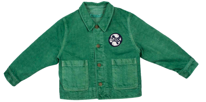 Rejina Pyo recycled cotton Riley jacket, £110, and recycled cotton Leo trousers, £65 
