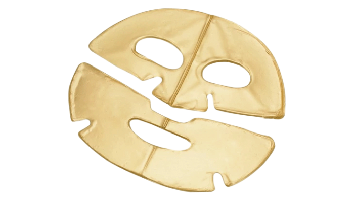 MZ Skin Hydra-Lift gold face mask, £95 for pack of five, libertylondon.com