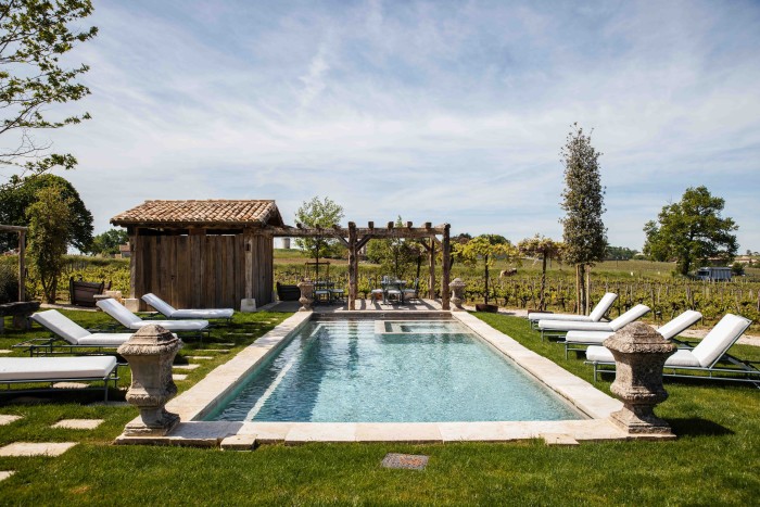 The pool at Maison Dubreuil