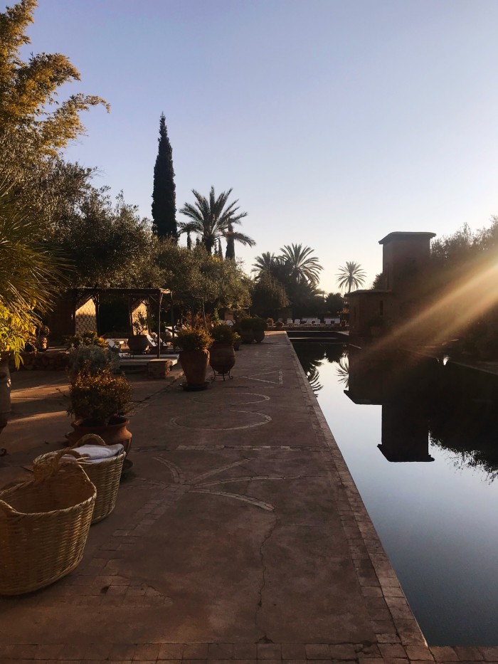 Marrakech can average 20C in the winter months