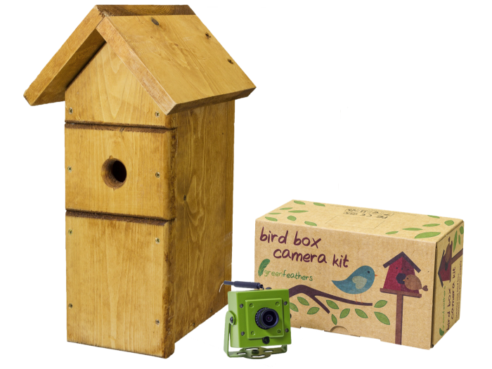 Green Feathers Complete Deluxe Wifi Bird Box Camera Kit, £179
