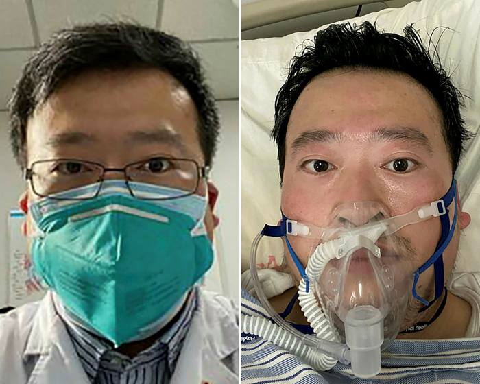 Li Wenliang, an ophthalmologist  at Wuhan Central Hospital, fell sick from Covid-19 and died in early February 