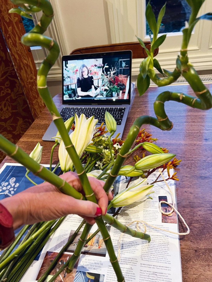 An online course with Federica Carlini at the London Flower School
