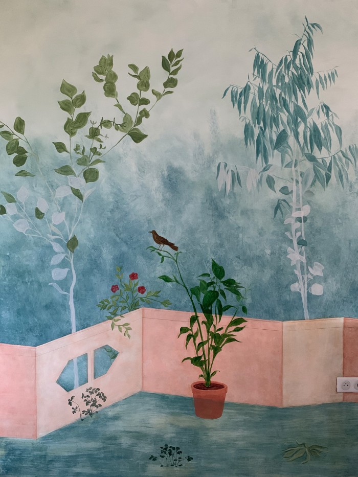 Maxted Murals’ design for a house in La Réole, France