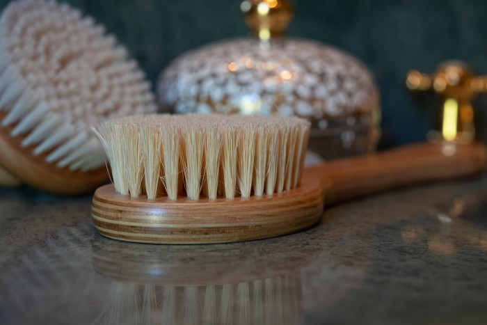 Brushes for daily dry body brushing