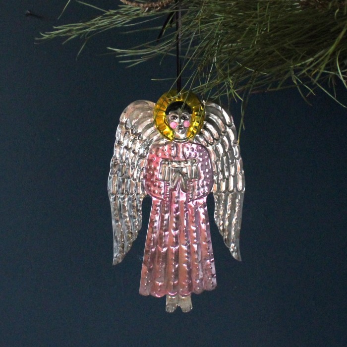 The Shop Floor Project tin The Angel decoration, £32