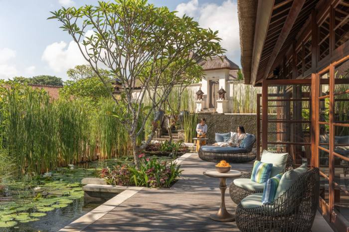 The healing village spa at Four Seasons Bali at Jimbaran Bay