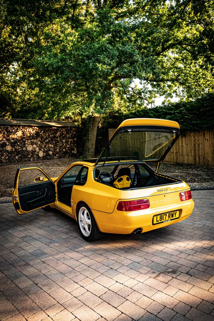 The 968CS is on sale for £58,980
