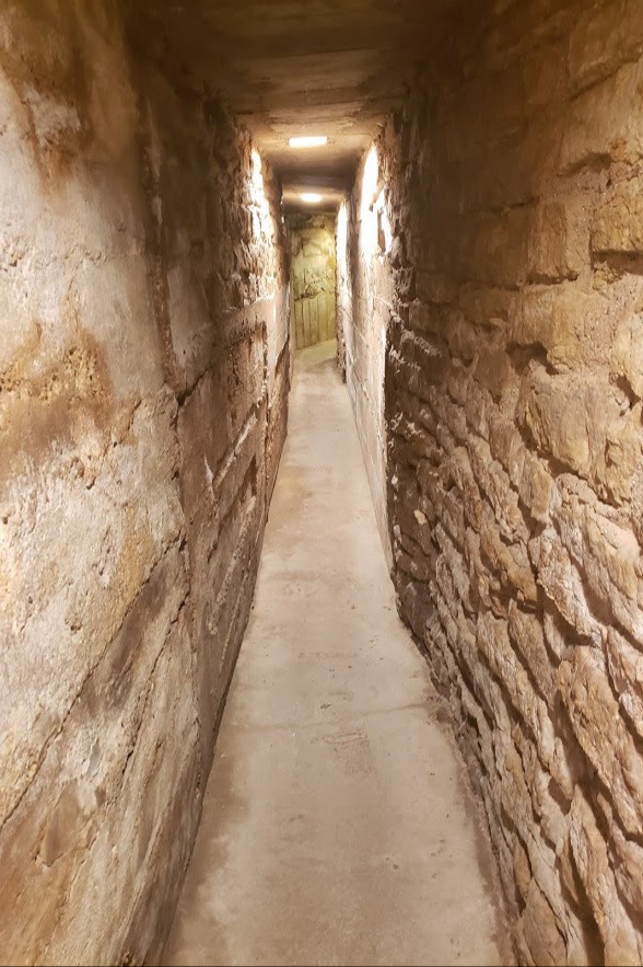 The tunnel in Milton House, Wisconsin