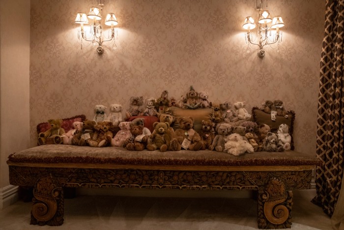 Pei’s collection of teddy bears
