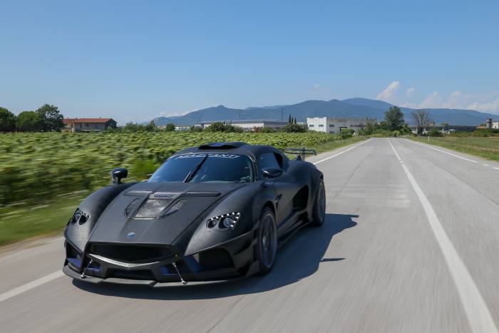 The Mazzanti Automobili  Millecavalli R boasts a claimed 1,300hp and 0-100kmph in 2.6s