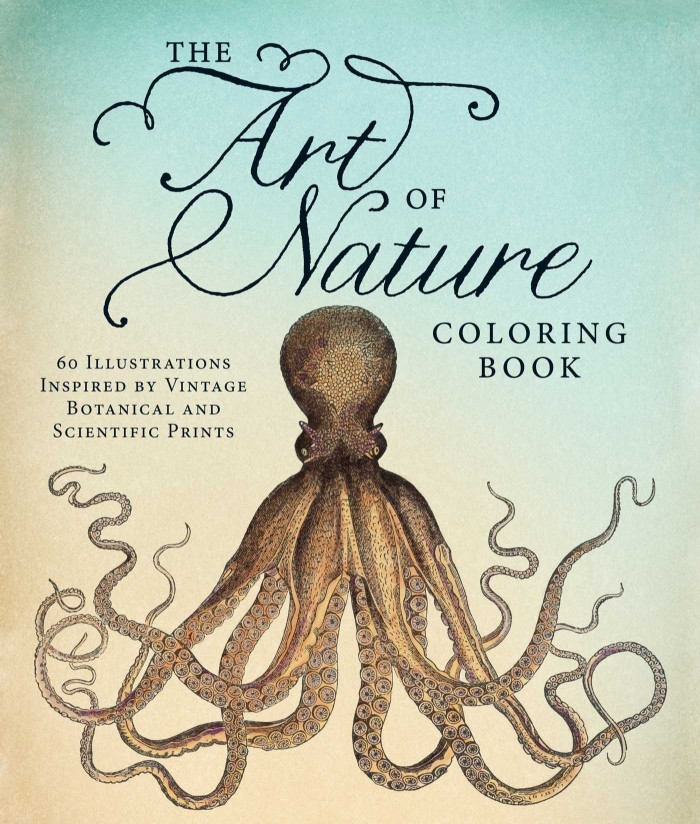 The Art of Nature Coloring Book (Adams Media, £9.99)