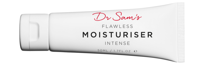 Dr Sam’s Flawless Moisturiser Intense, £32 for 50ml