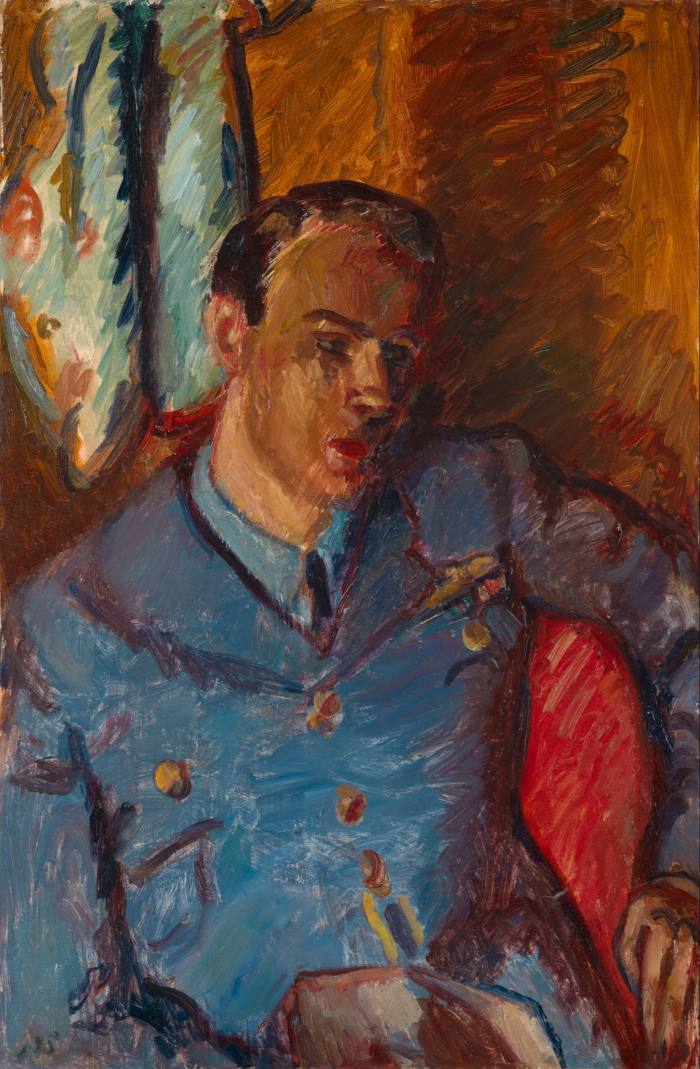 Dahl painted by Sir Matthew Smith, c1944