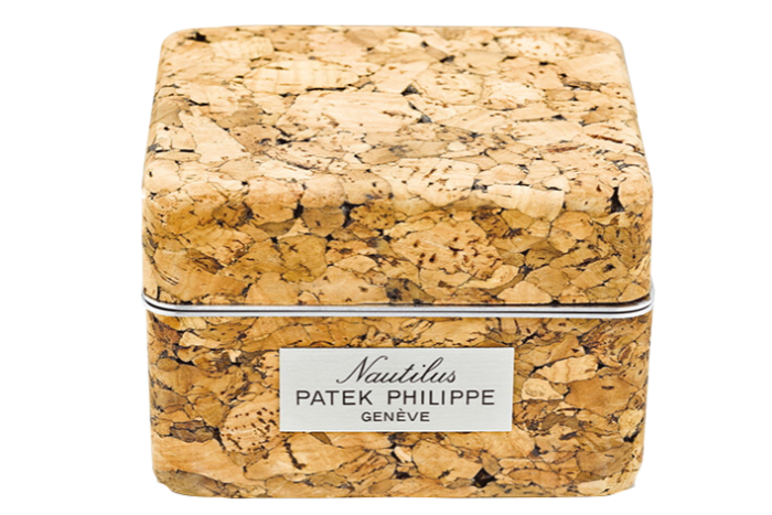 Patek Philippe Nautilus cork presentation box