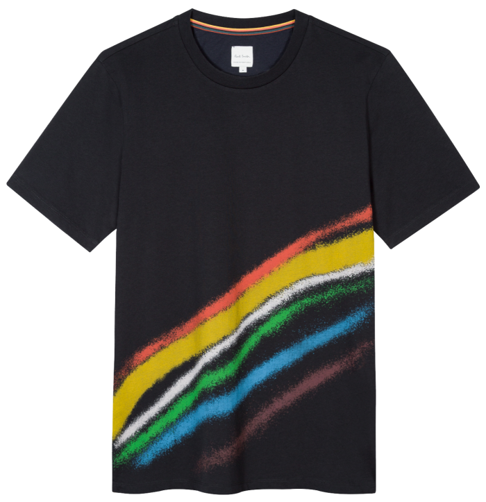 Paul Smith Spray Stripe T-shirt, £150, paulsmith.com/uk/mens/t-shirts