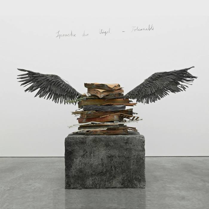  . . . and ‘Sprache der Vogel’ (1989) by Anselm Kiefer – an exhibition dedicated to the German artist is currently showing at the space