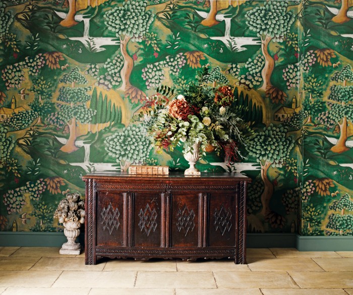 Zoffany verdure wallpaper by Melissa White, £135 per m