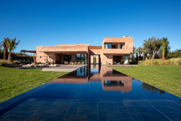 Five-bedroom, 9,688sq ft house near Marrakech with a 115ft swimming lake and views of the Atlas Mountains, POA, Stella Gallery