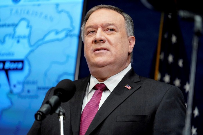 US secretary of state Mike Pompeo