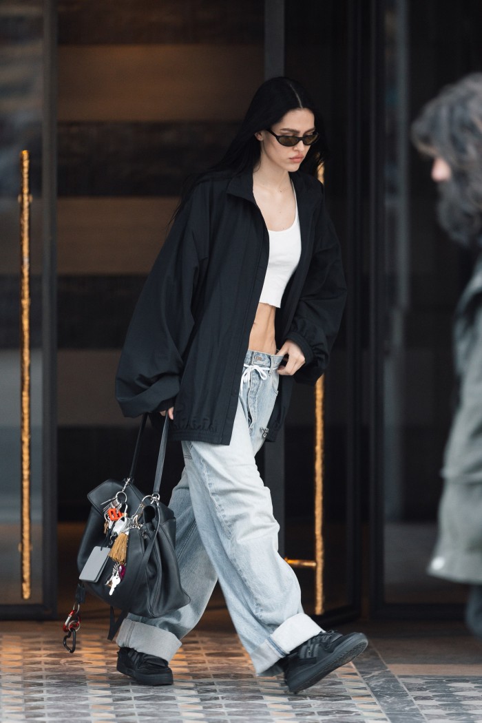 Amelia Gray spotted with her Rodeo bag in New York