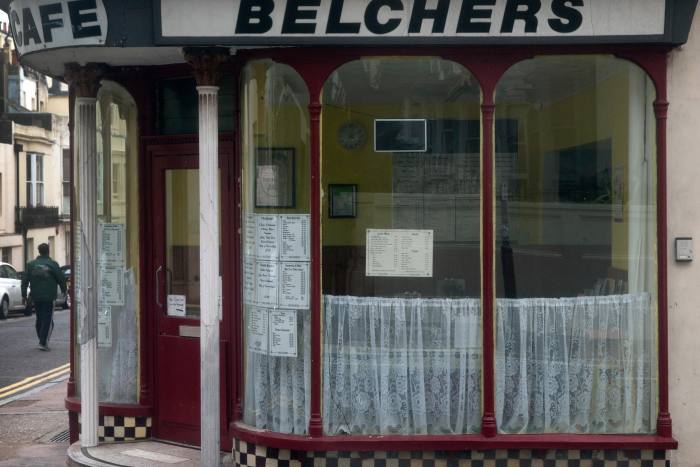 Belchers café in Brighton