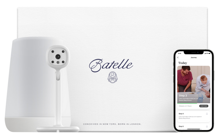 The Batelle welcome pack, with Hatch light, Ring camera, Amazon Echo and the Hug