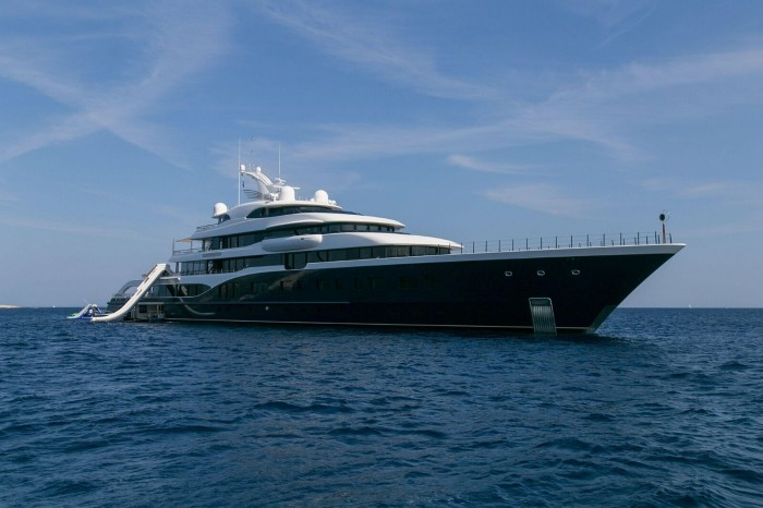 Bernard Arnaud’s luxury yacht Symphony 