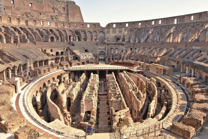The Colosseum, one of the Italian restoration projects to which Tod’s CEO Diego Della Valle has donated