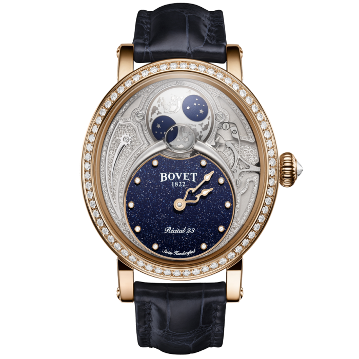 Bovet Récital 23 Moon Phase, about £42,000, from Watches of Switzerland