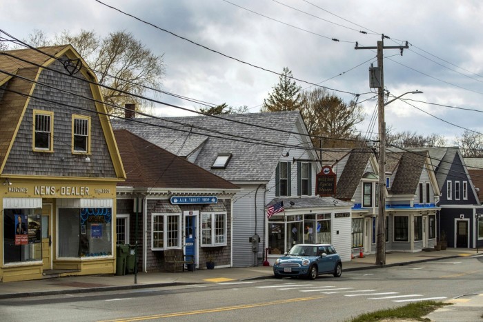 Shops in Cape Cod. Treasury secretary Steven Mnuchin has proposed a new stimulus package with more support for small businesses