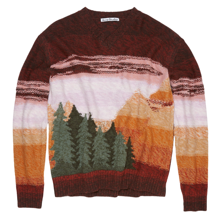 Acne Studios intarsia sweater, £550
