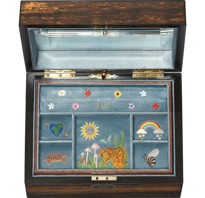 Jessica McCormack Mother Earth Heirloom jewellery box, £20,000 (including £8,000 worth of jewellery)