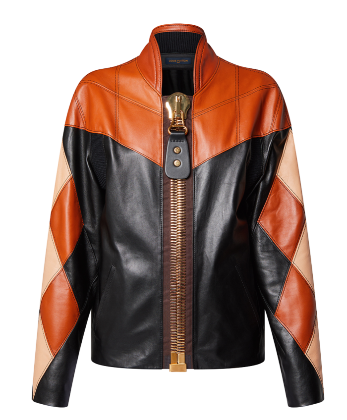 Louis Vuitton leather jacket, £12,000