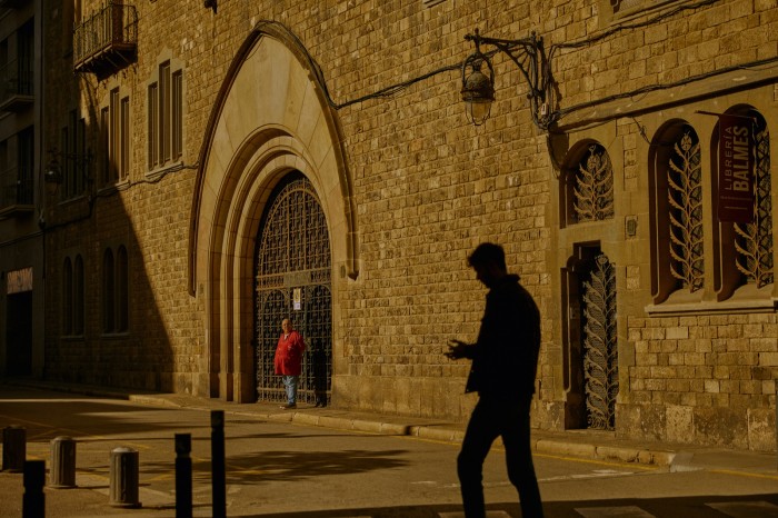 Plaça del Vuit de Març in the Gothic Quarter