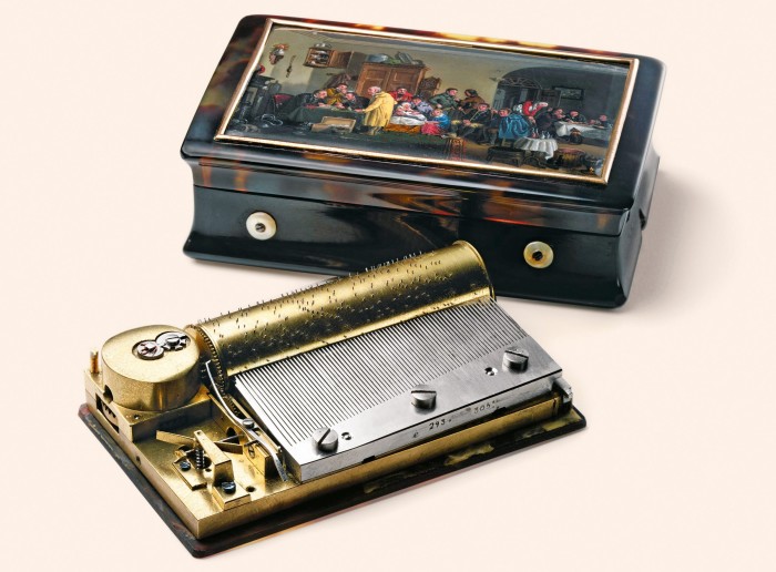 A Jaeger-LeCoultre music box, circa 1825