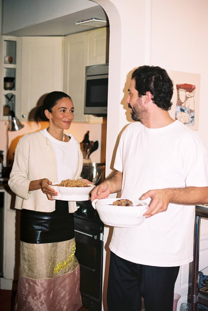 Laila and Ignacio are both chefs