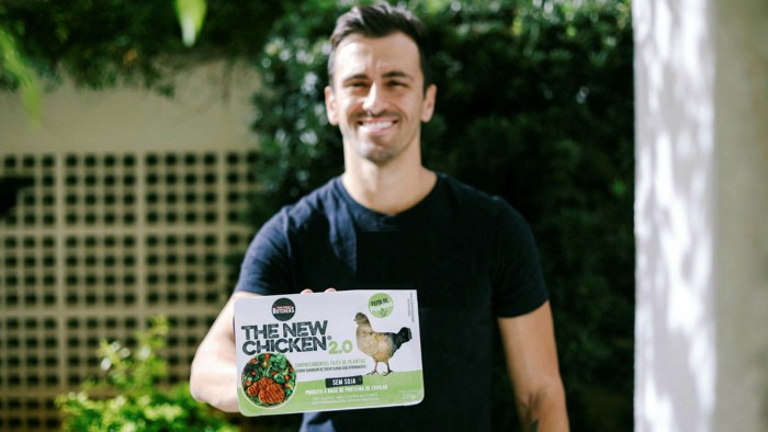Sustainable diet: environmental concerns led Bruno Fonseca to develop plant-based foods that taste like meat 