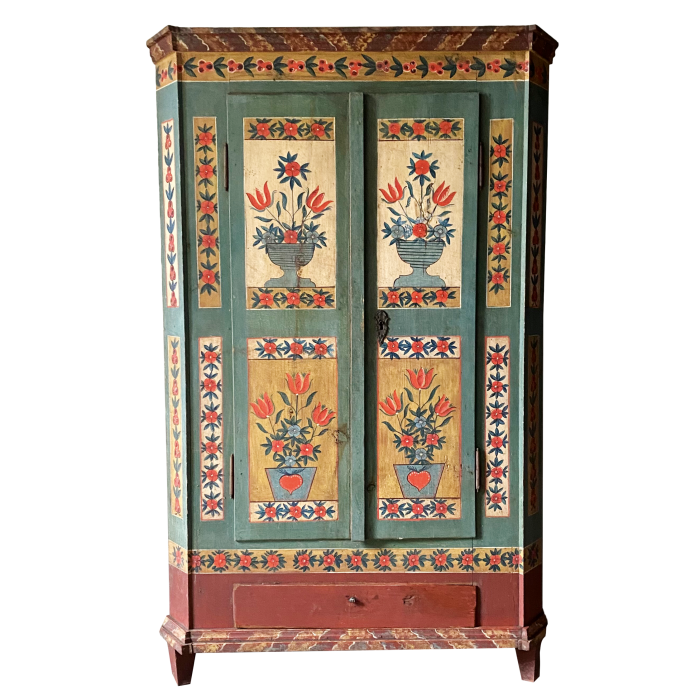 A c1820 Bohemian cupboard sold for £3,850 by John Cornall Antiques