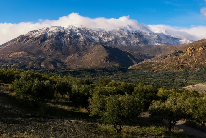Mount Psiloritis in Crete