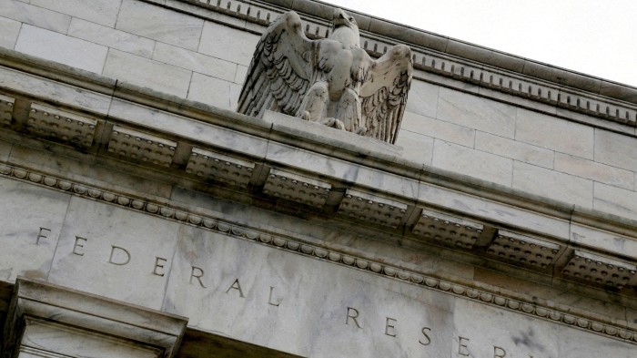 US Fed facade