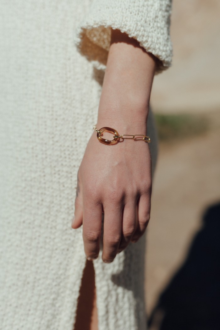 CLED Day Loop bracelet, £95. 10% of proceeds to We Act for Environmental Justice and Black Futures Lab