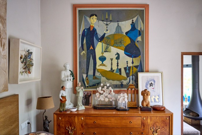 This 1940s French painting was bought with one of his first “bigger” pay cheques