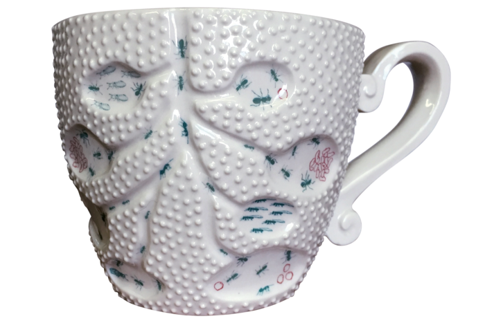 Ikuko Iwamoto’s porcelain Ants Nest cup, £120
