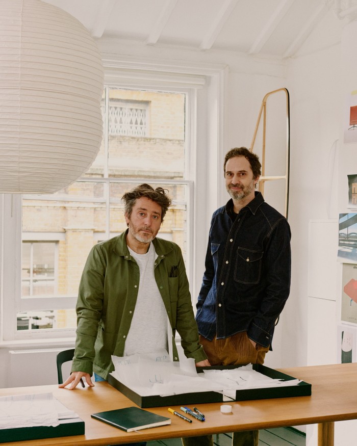 ‘I guess you could say we’re restless’: Osgerby (left) on the breadth of their work