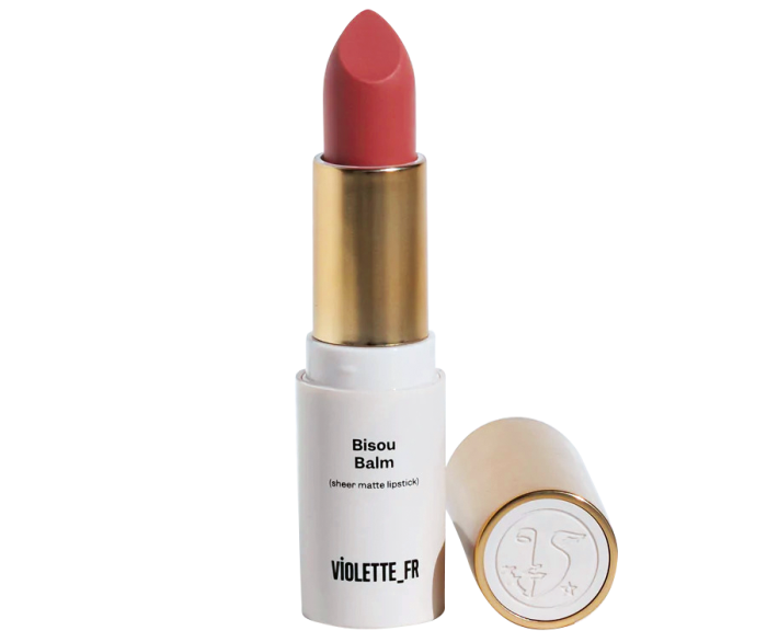 Violette_FR Bisou BalmLips sheer matte lipstick, £24