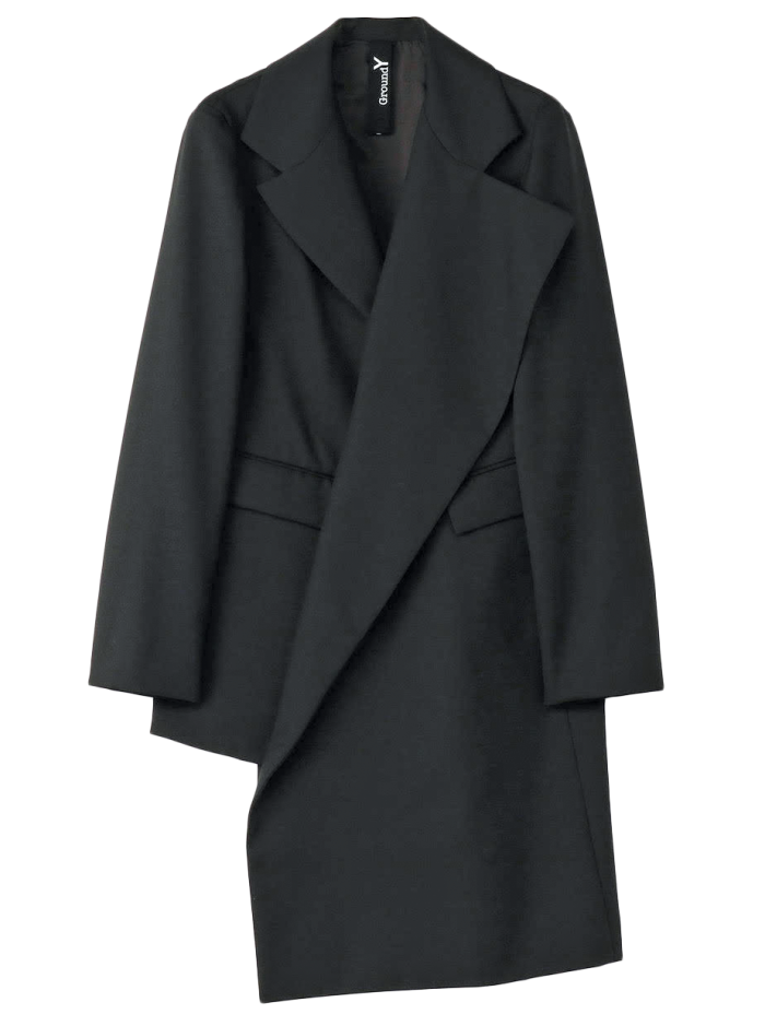 Yohji Yamamoto gabardine jacket, $576