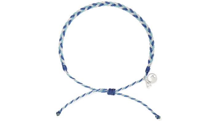 World Wide Fund For Nature (WWF) recycled plastic cord 4ocean anklet, £19.99. All profits go to WWF