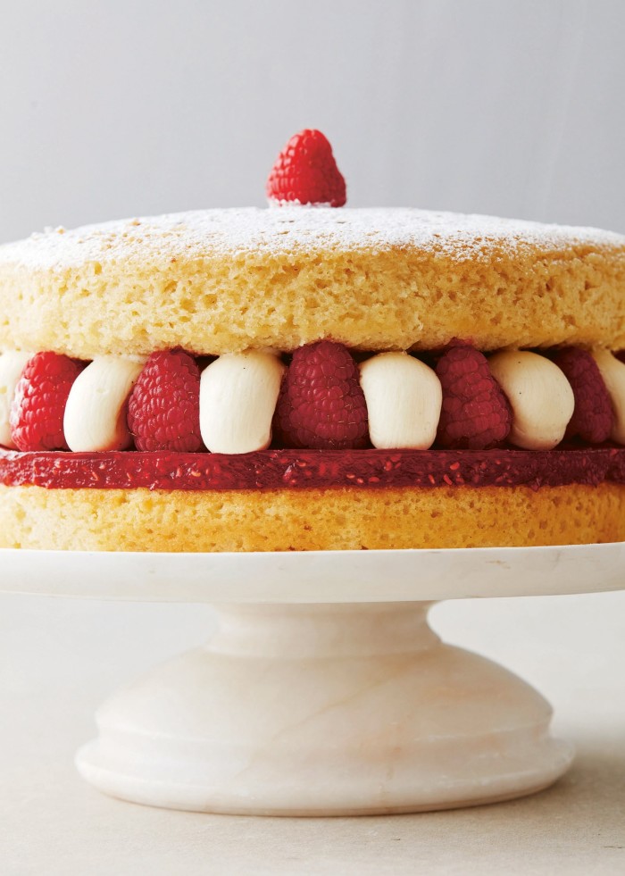 Philip Khoury’s plant-based Victoria sponge, from his new book A New Way to Bake