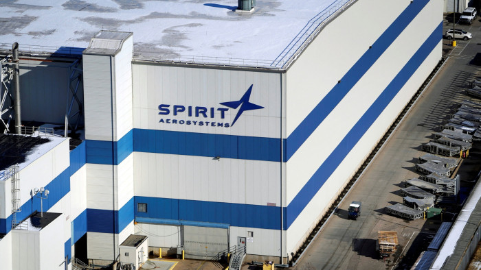 The headquarters of Spirit AeroSystems in Wichita